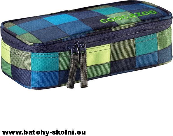 Studentský školní penál CoocaZoo PencilDenzel Lime District - obrázek 1