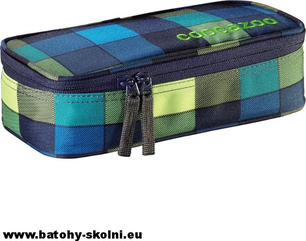 Studentský školní penál CoocaZoo PencilDenzel Lime District - obrázek 2