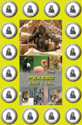 Rodinná hra Pexeso: ZOO - obrázek 1