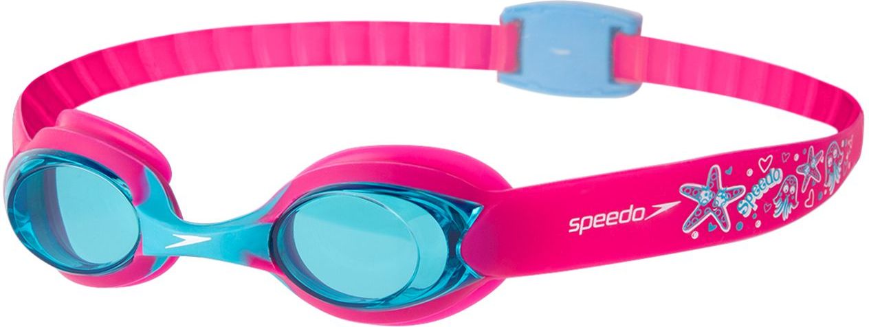 Speedo Sea Squad Illusion Goggle - vegas pink/bali blue/blue uni - obrázek 1