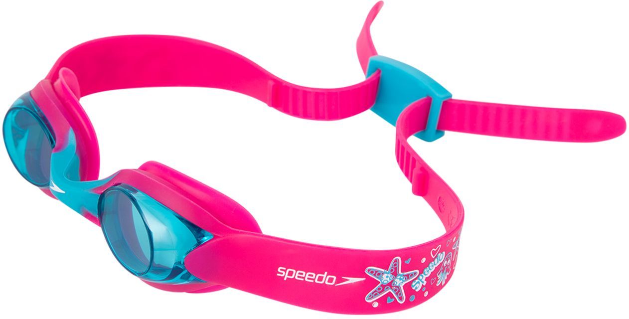 Speedo Sea Squad Illusion Goggle - vegas pink/bali blue/blue uni - obrázek 2