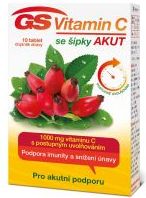 GS Vitamin C 1000 se šípky Akut 10 tablet - obrázek 1