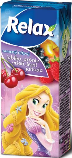 Relax jablko-arónie-višeň-lesní jahoda 0.2l - obrázek 1