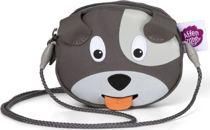 Affenzahn Purse Dog David - grey uni - obrázek 1