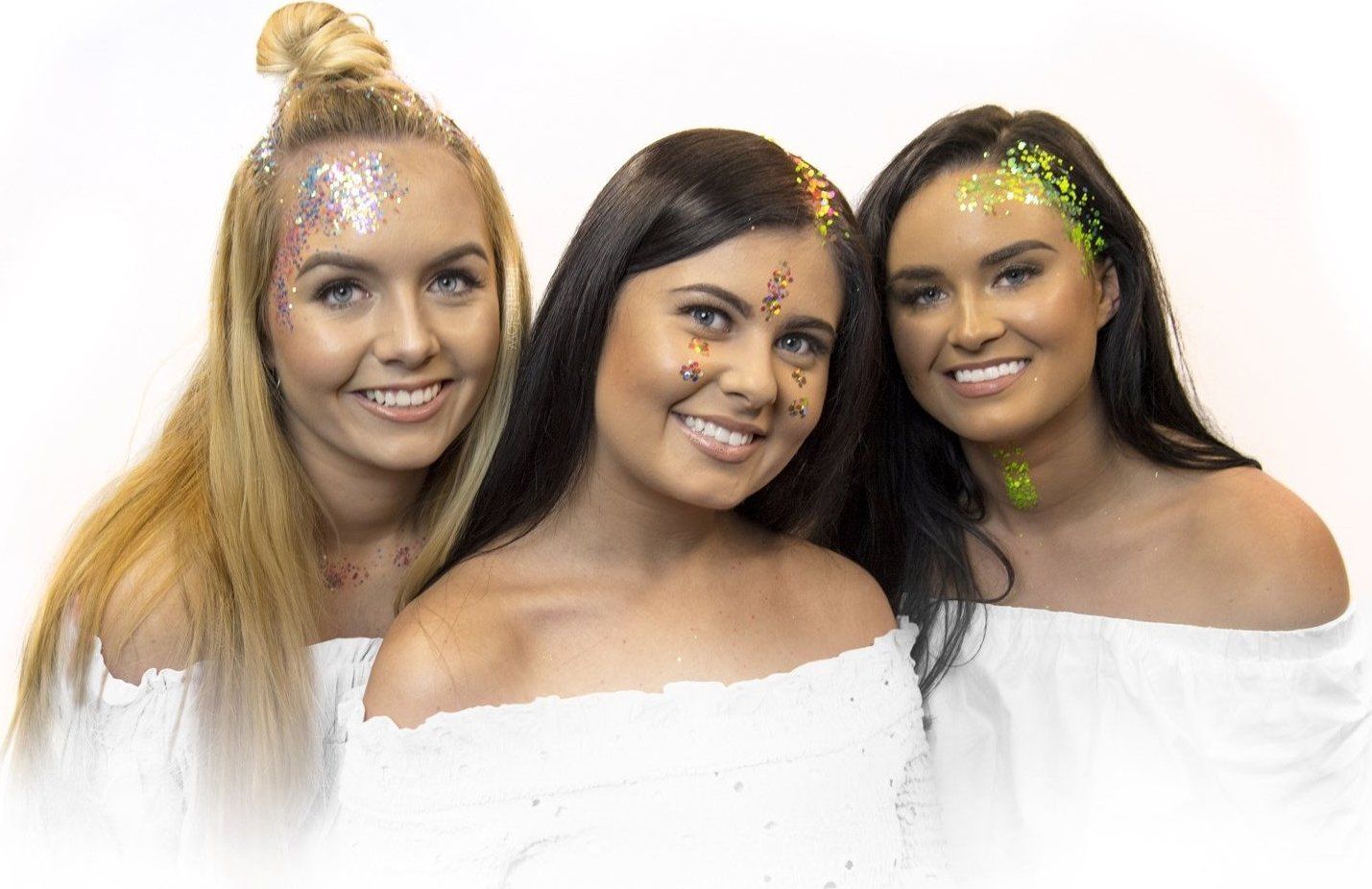 PAINTGLOW Malá sada třpytek Chunky Glitter s fixačním gelem - obrázek 2