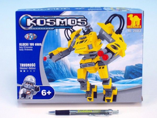 Stavebnice Dromader Kosmický Robot 25463 199ks v krabici 25,5x18,5x4,5cm - obrázek 1