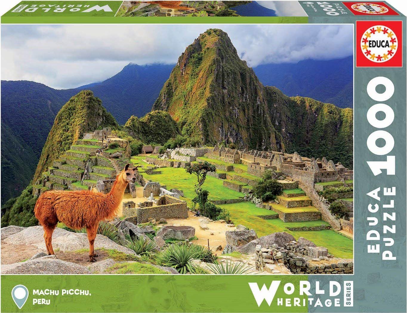 EDUCA Puzzle Machu Picchu, Peru 1000 dílků - obrázek 2