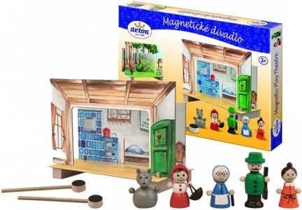 Divadlo magnetické - Karkulka - obrázek 1