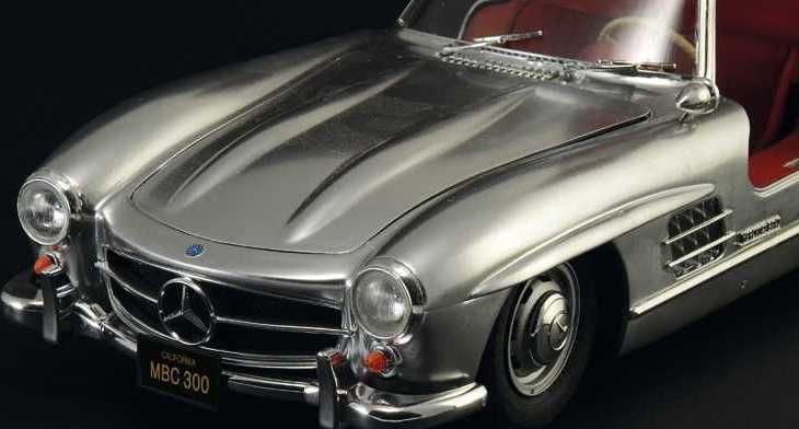 ITALERI Model Kit auto 3612 - Mercedes-Benz 300 SL Gullwing (1:16) - obrázek 3