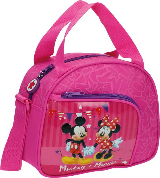 JOUMMABAGS Junior taška Mickey a Minnie party 23x19x10 cm - obrázek 1