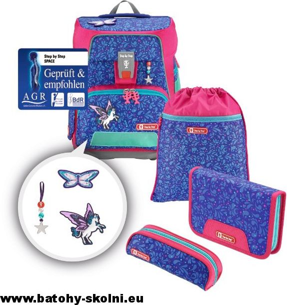 Školní aktovka Pegas Hama e Space-5-dílný set Step by Step - obrázek 13