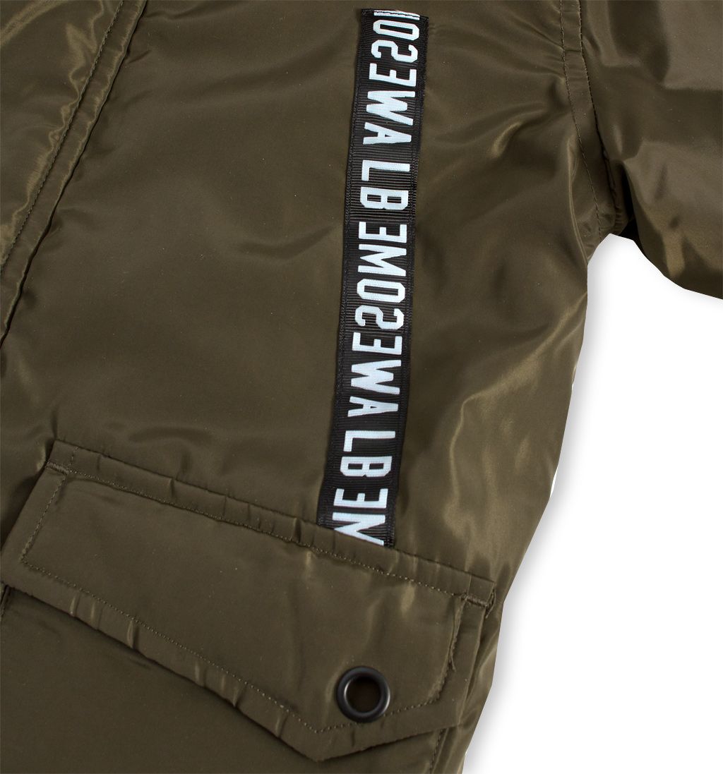 Chlapecká zimní bunda LEMON BERET DISCOVER khaki Velikost: 152 - obrázek 4