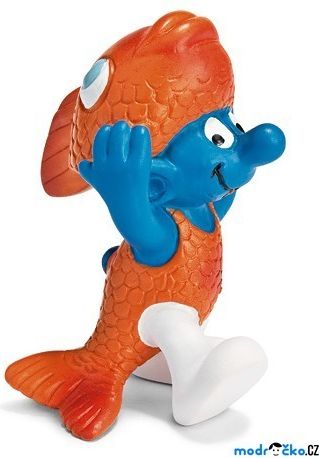 Schleich - Šmoulové, Šmoula znamení Ryby - obrázek 1