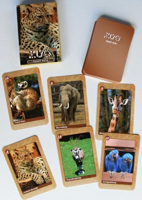 MIČÁNEK Dětské karty, Černý Petr - ZOO - obrázek 2