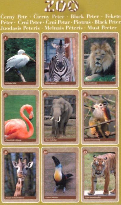 MIČÁNEK Dětské karty, Černý Petr - ZOO - obrázek 3