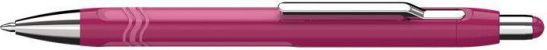 Kuličkové pero "Epsilon", růžová, 0,7 mm, stiskací mechanismus, modrý inkoust, SCHNEIDER - obrázek 1