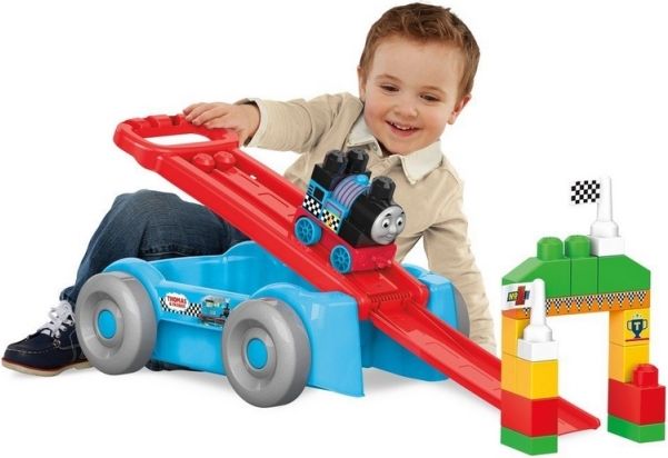 Mega Bloks Mašinka Tomáš vagón s rukojetí 2v1 - obrázek 5