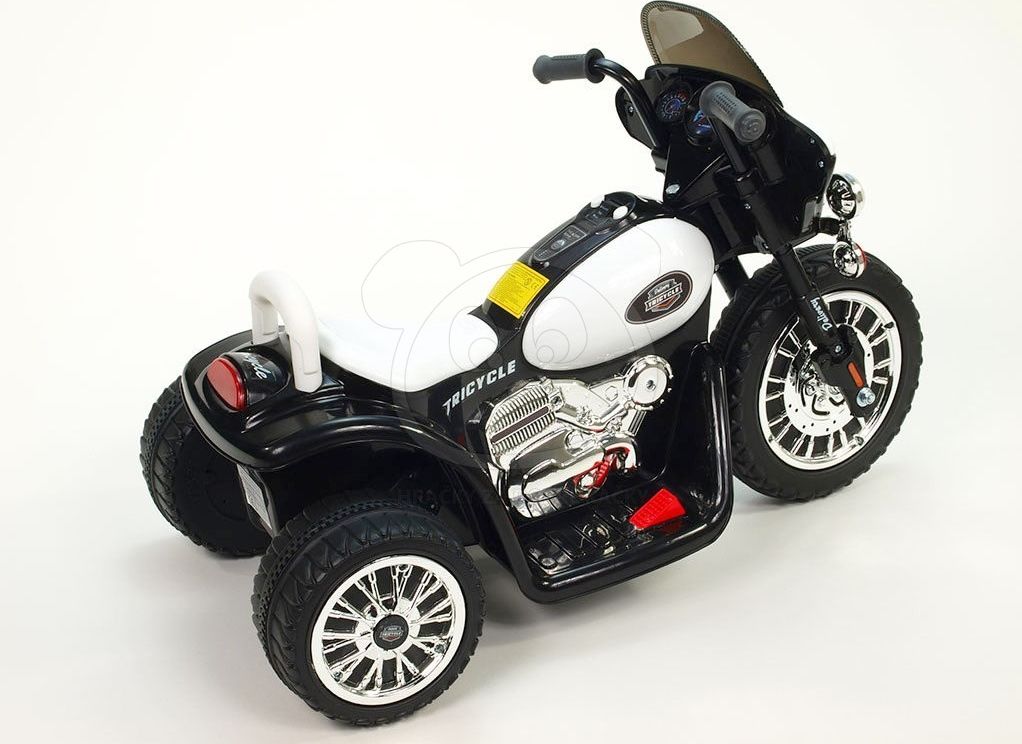 Dětská elektrická motorka Harley 6V - růžová - obrázek 3