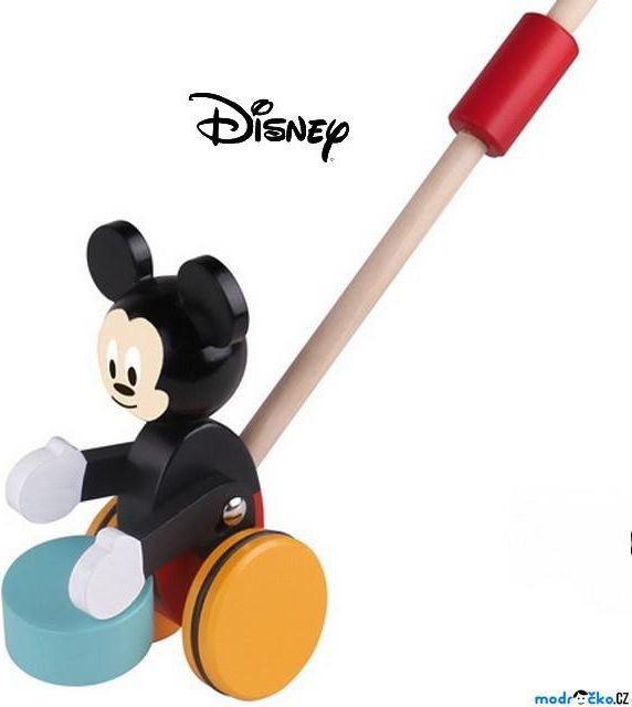 Jezdík na tyči - Mickey Mouse dřevěný (Disney Derrson) - obrázek 1
