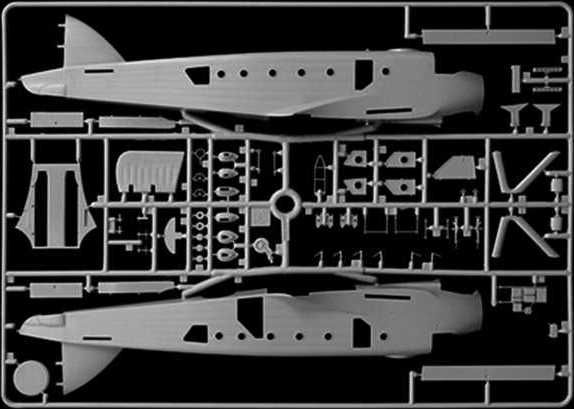 ITALERI Model Kit letadlo 1388 - SM.81 PIPISTRELLO (1:72) - obrázek 9