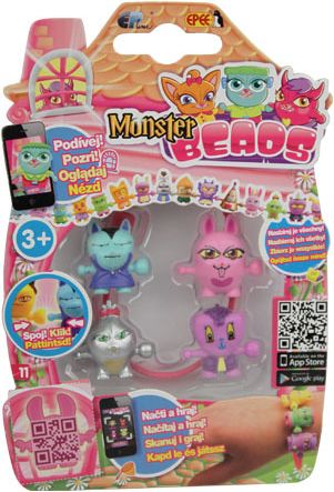 Monster Beads 4 pack - příšerky - obrázek 2