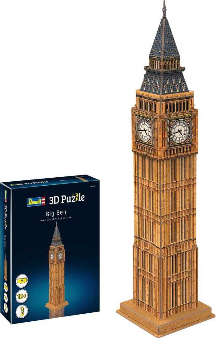 3D Puzzle REVELL 00201 - Big Ben - obrázek 4