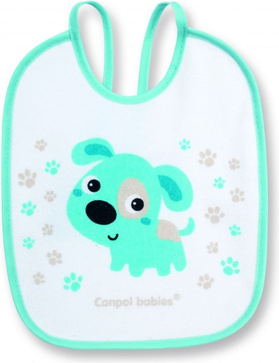 Dětské bryndáky Canpol babies froté/PVC Transparent 3ks  BUNNY & COMPANY 2/103 - obrázek 3