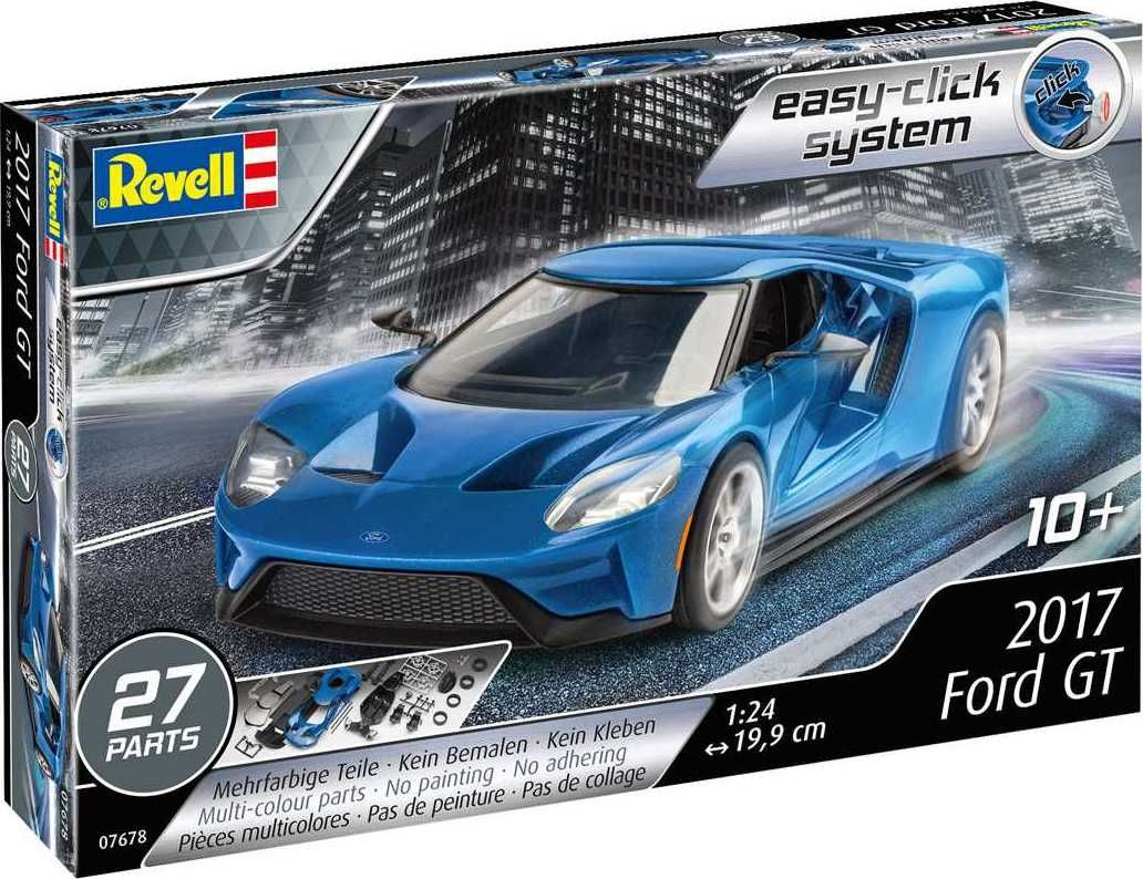 REVELL EasyClick auto 07678 - 2017 Ford GT (1:24) - obrázek 1