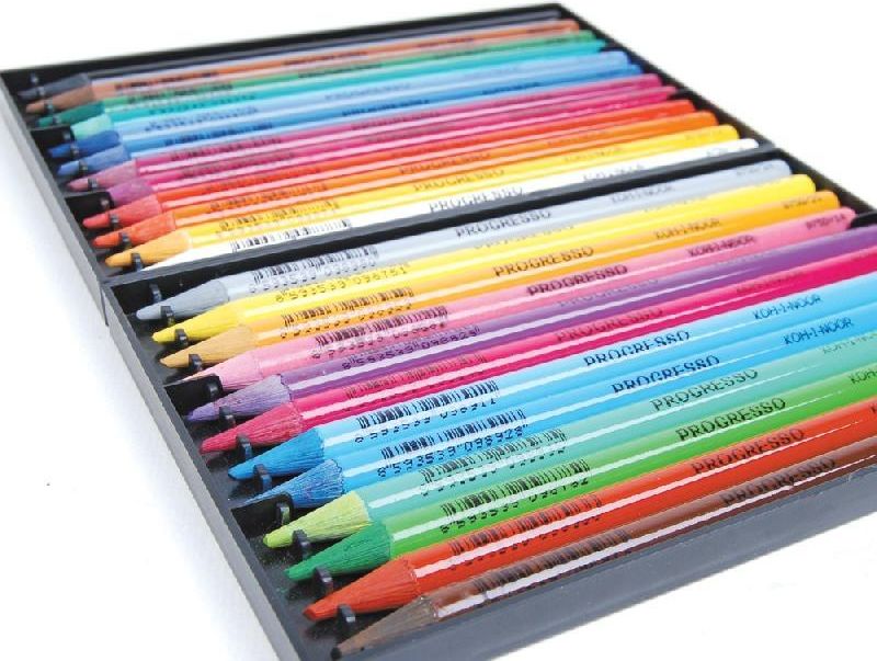 KOH-I-NOOR Pastelky 8758/24 progresso dlouhe - obrázek 3