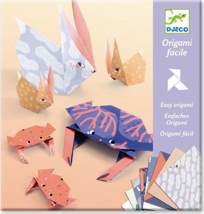 DJECO Origami Zvířecí rodinky - obrázek 1
