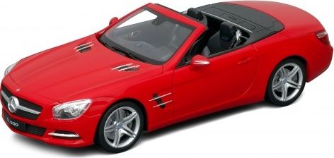Welly - Mercedes-Benz SL500 (2012) model 1:24 červený - obrázek 1