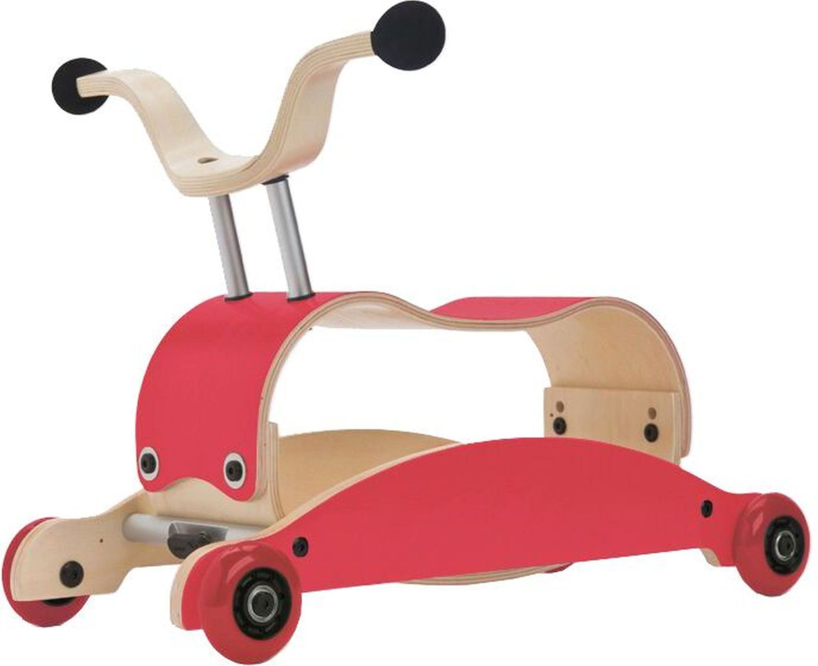 Wishbone Mini-Flip Red/Red wheels red uni - obrázek 1