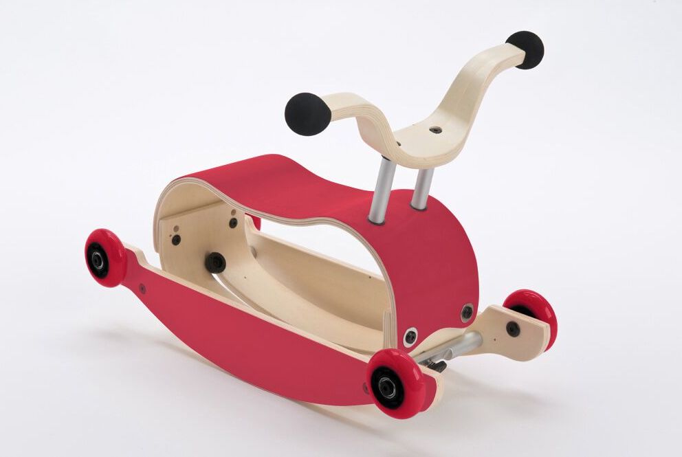 Wishbone Mini-Flip Red/Red wheels red uni - obrázek 2