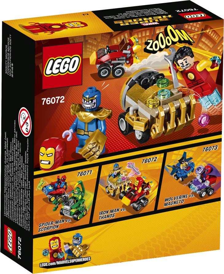 LEGO Super Heroes Mighty Micros: Iron Man vs. Thanos - obrázek 3