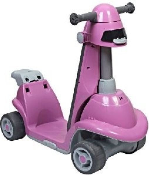 Alltoys Smart Trike Odrážedlo auto All in one růžové - obrázek 1