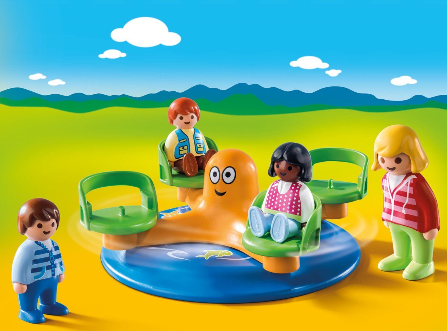 PLAYMOBIL Dětský kolotoč (1.2.3) 9379 - obrázek 2
