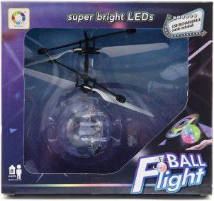 Teddies Vrtulníková koule barevná plast 13x11cm s USB kabelem na nabíjení v krabičce - obrázek 3