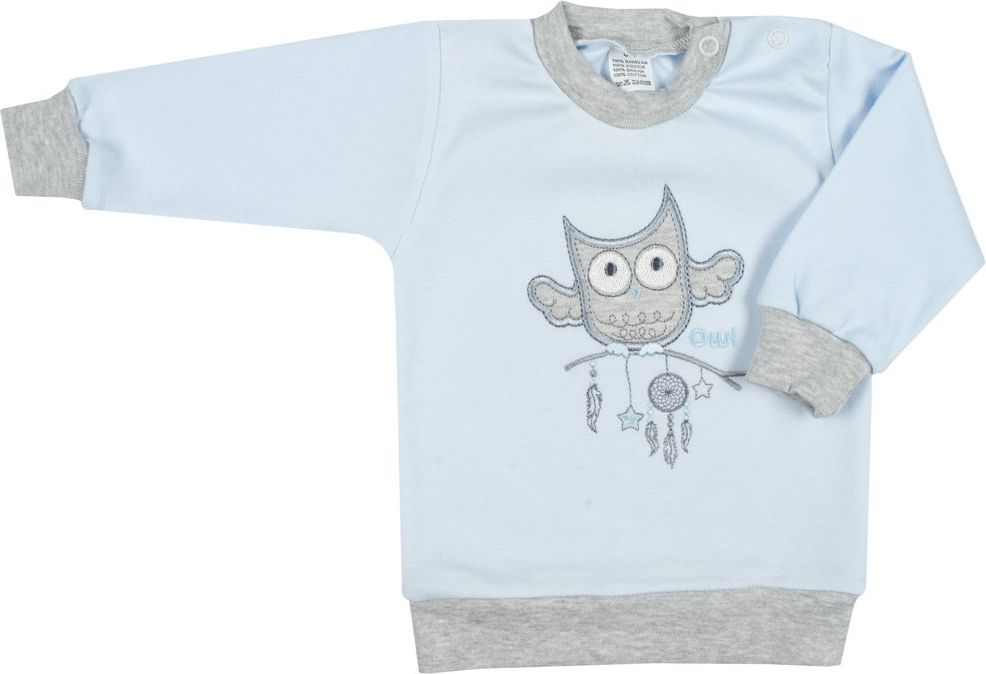 2-dílná kojenecká souprava New Baby Owl modrá 74 (6-9m) - obrázek 2