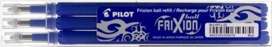 Náplň do rolleru "Frixion", modrá, 0,35mm, vymazatelná, PILOT, bal. 3 ks - obrázek 1