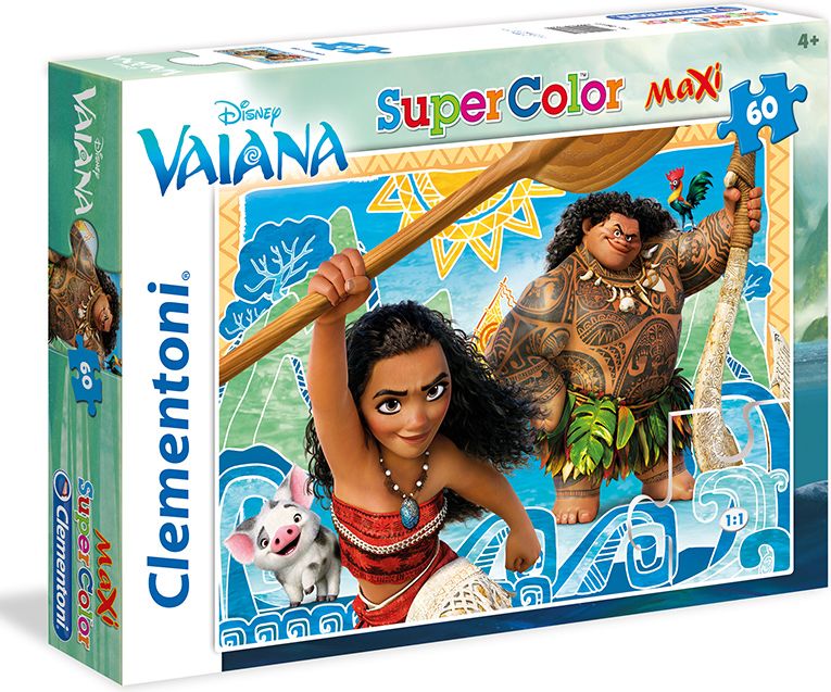 Clementoni - Puzzle Maxi 60, Vaiana - obrázek 1