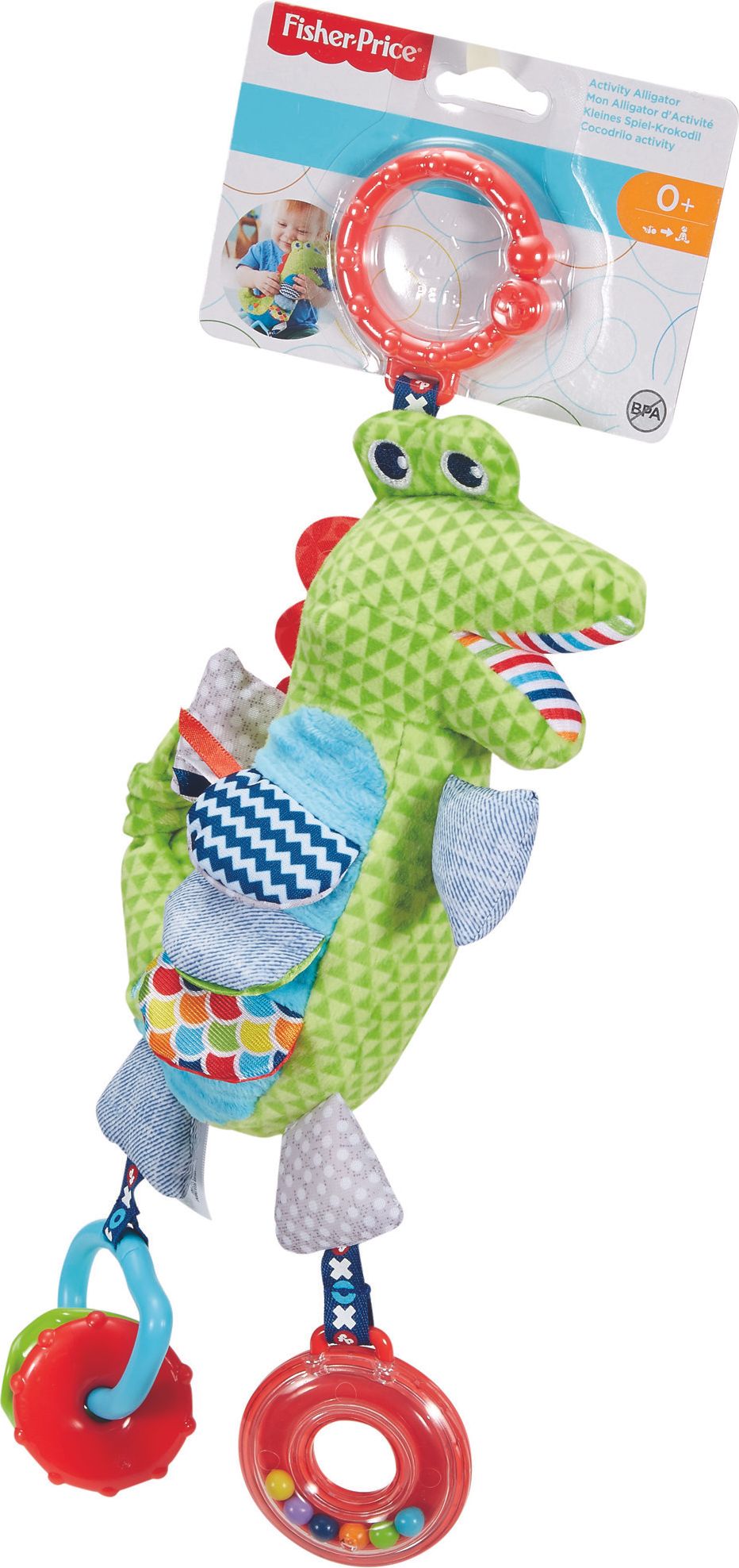 Fisher Price krokodýlek s aktivitami - obrázek 1