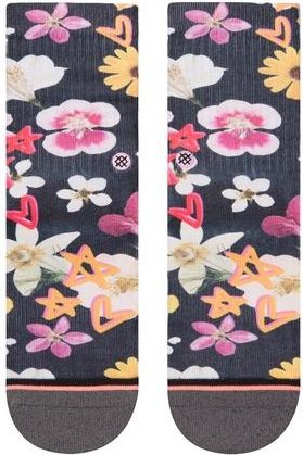 Stance Kids Super Bloom Crew - black 29-34 - obrázek 2