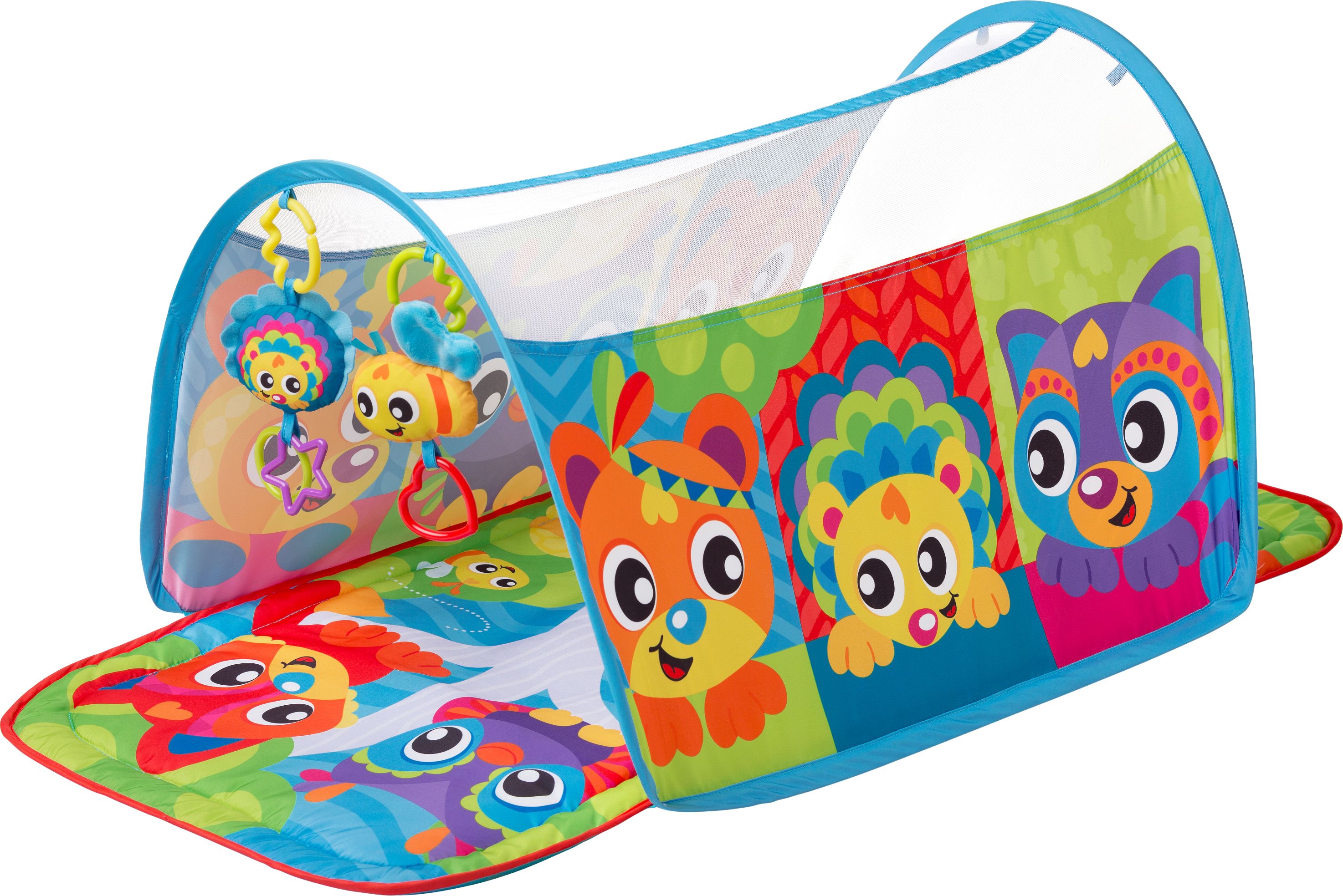 PLAYGRO Hrací deka s tunelem Zvířátka - obrázek 1