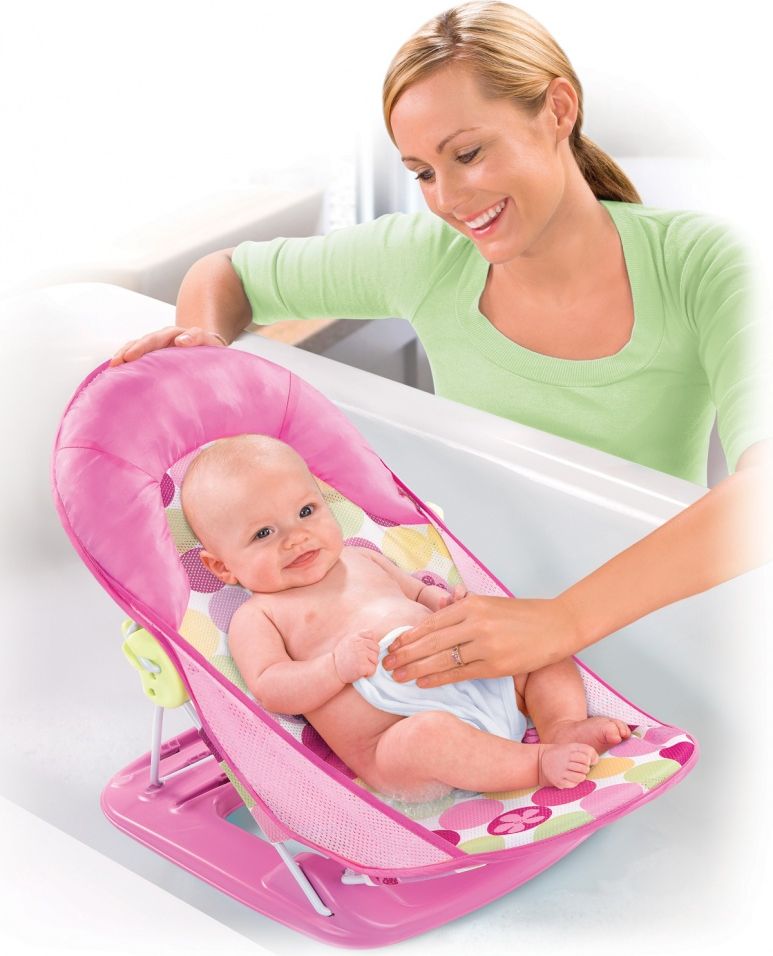 Summer Infant Koupací sedačka růžová - obrázek 1