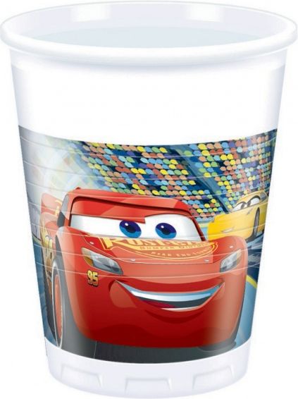 RAPPA Kelímek 200 ml Cars 8 ks - obrázek 1