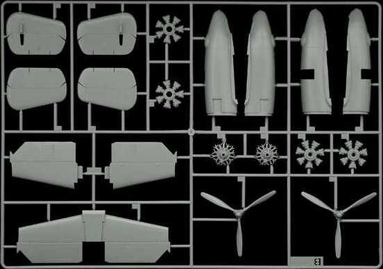 ITALERI Model Kit letadlo 2787 - B-25G Mitchell (1:48) - obrázek 9