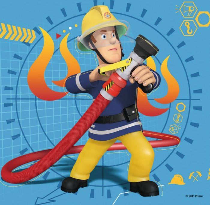 RAVENSBURGER Puzzle Požárník Sam 3v1 (25,36,49 dílků) - obrázek 2