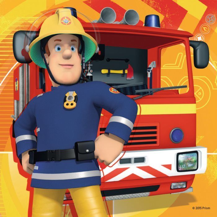 RAVENSBURGER Puzzle Požárník Sam 3v1 (25,36,49 dílků) - obrázek 3