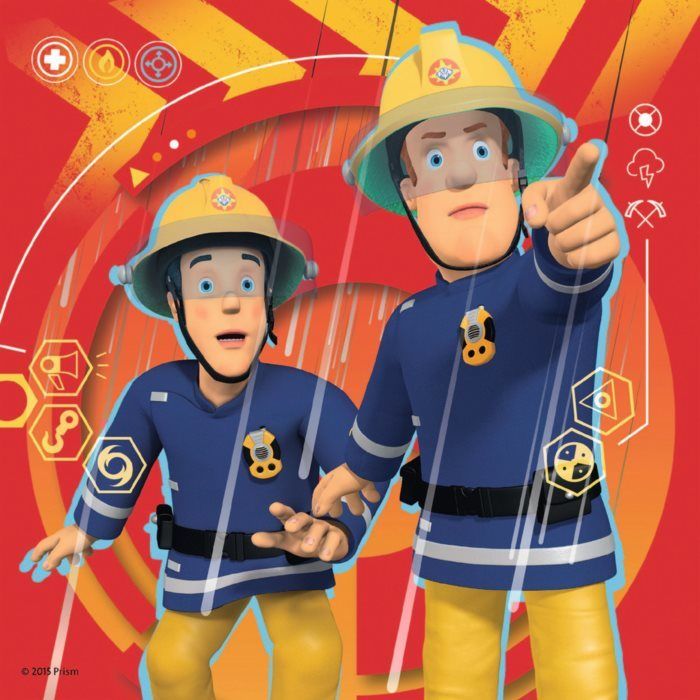 RAVENSBURGER Puzzle Požárník Sam 3v1 (25,36,49 dílků) - obrázek 4