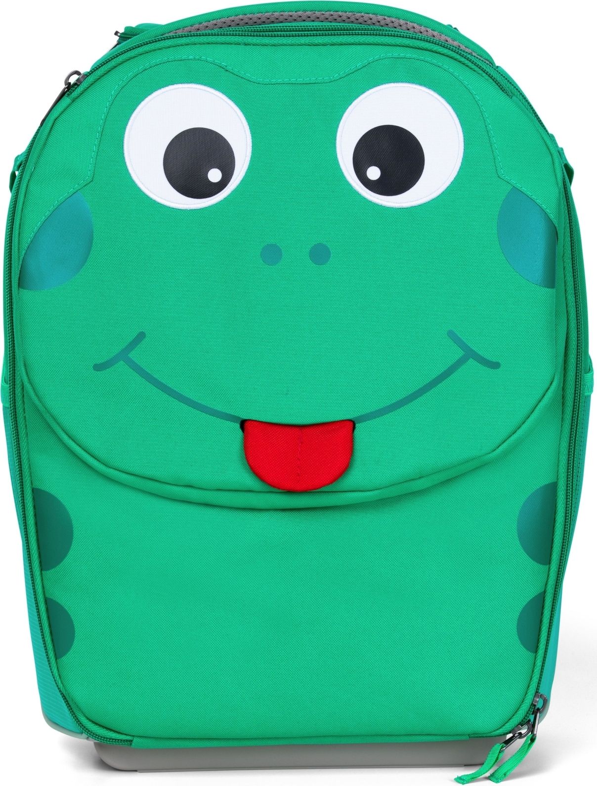 Affenzahn Trolley Finn Frog - green uni - obrázek 1